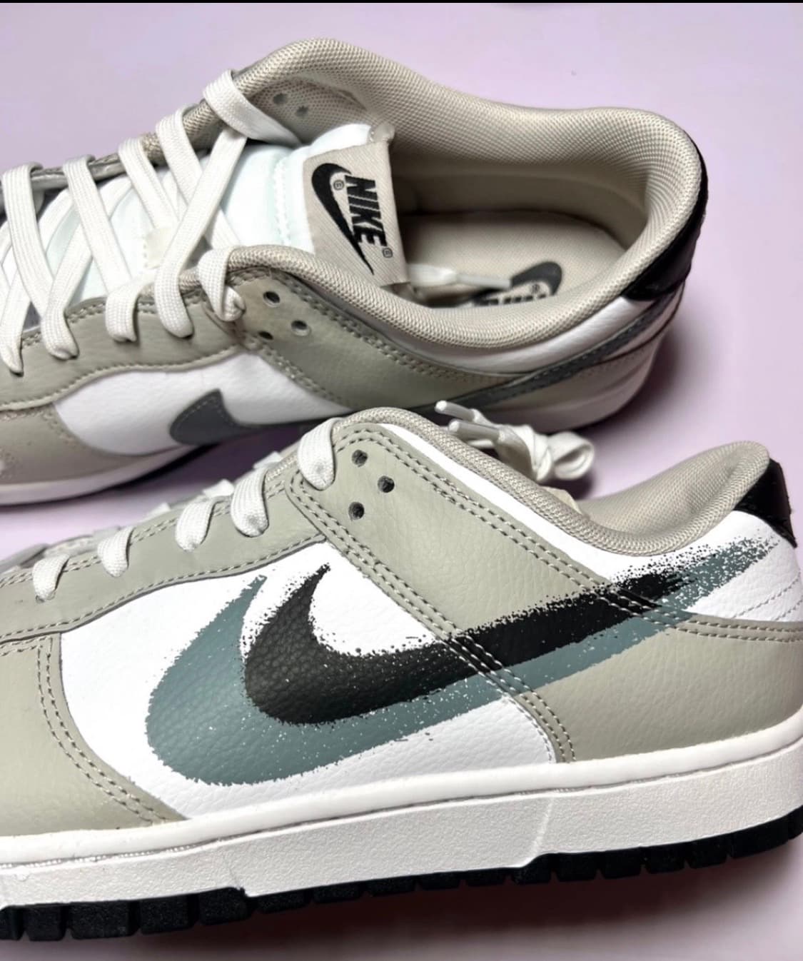 나이키 덩크 로우 쿨 그레이 화이트 상품이미지3