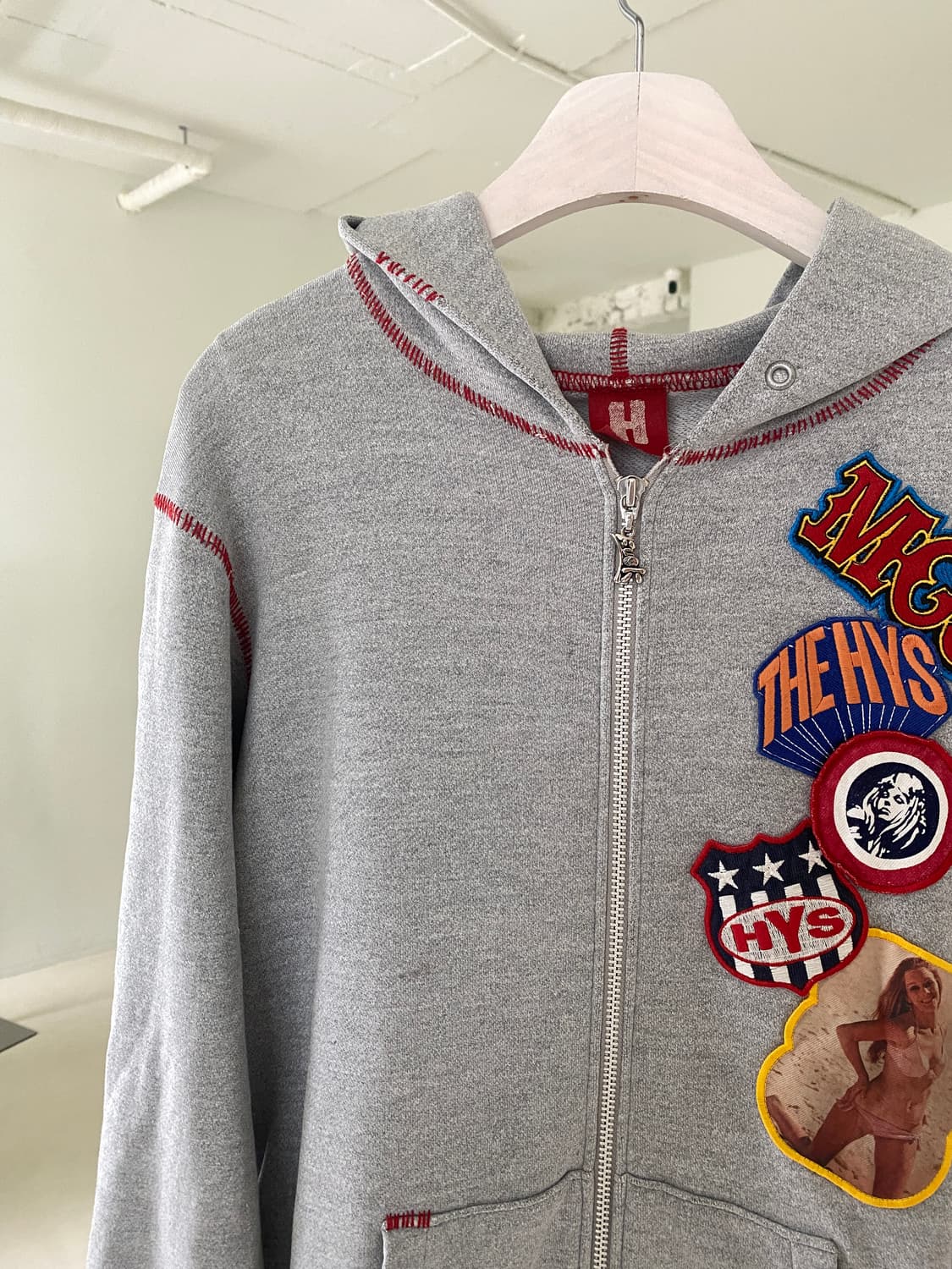 히스테릭글래머 아카이브 후드 집업 상품이미지6