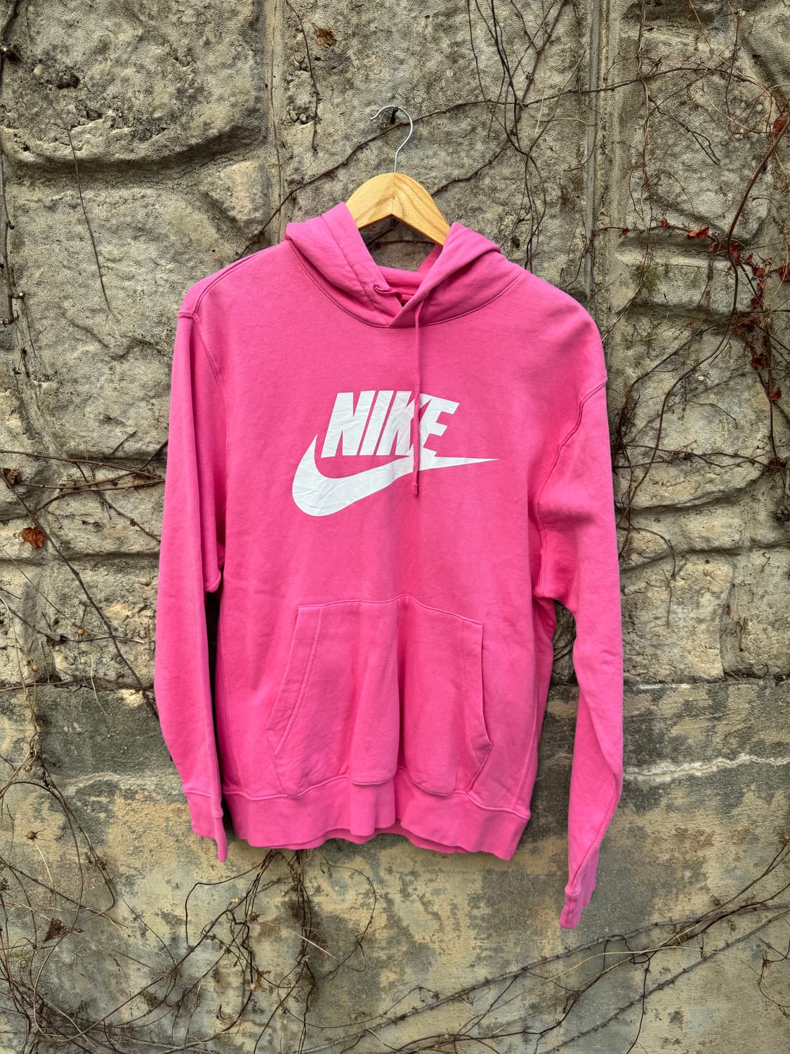 나이키 빈티지 리버스위브 후드티 핑크 후드 후디 m 상품이미지1