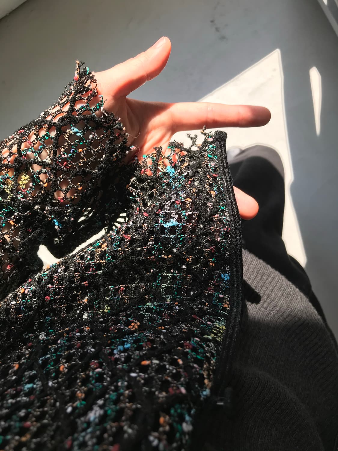 color mesh cardigan 상품이미지8