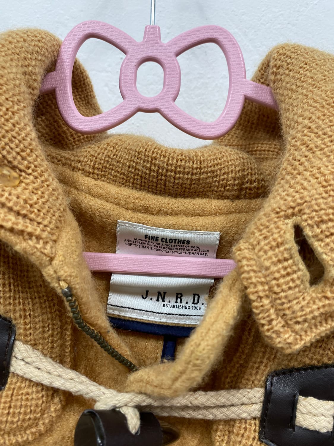 [J.N.R.D] 폭닥 머스타드 떡볶이 코트 상품이미지6