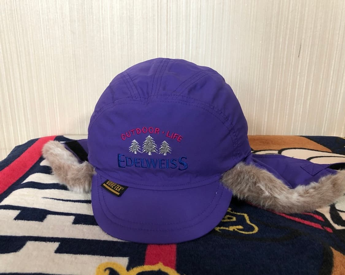 에델바이스(EDELWEISS) 빈티지 고어텍스 귀돌이/폴라텍모자 상품이미지1