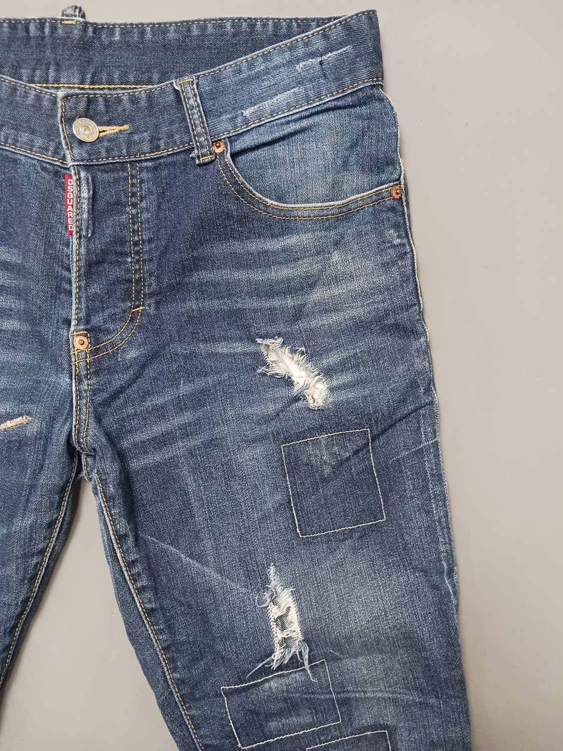 [32] 디스퀘어드2 더티페인트 클레멘트진 청바지 상품이미지4