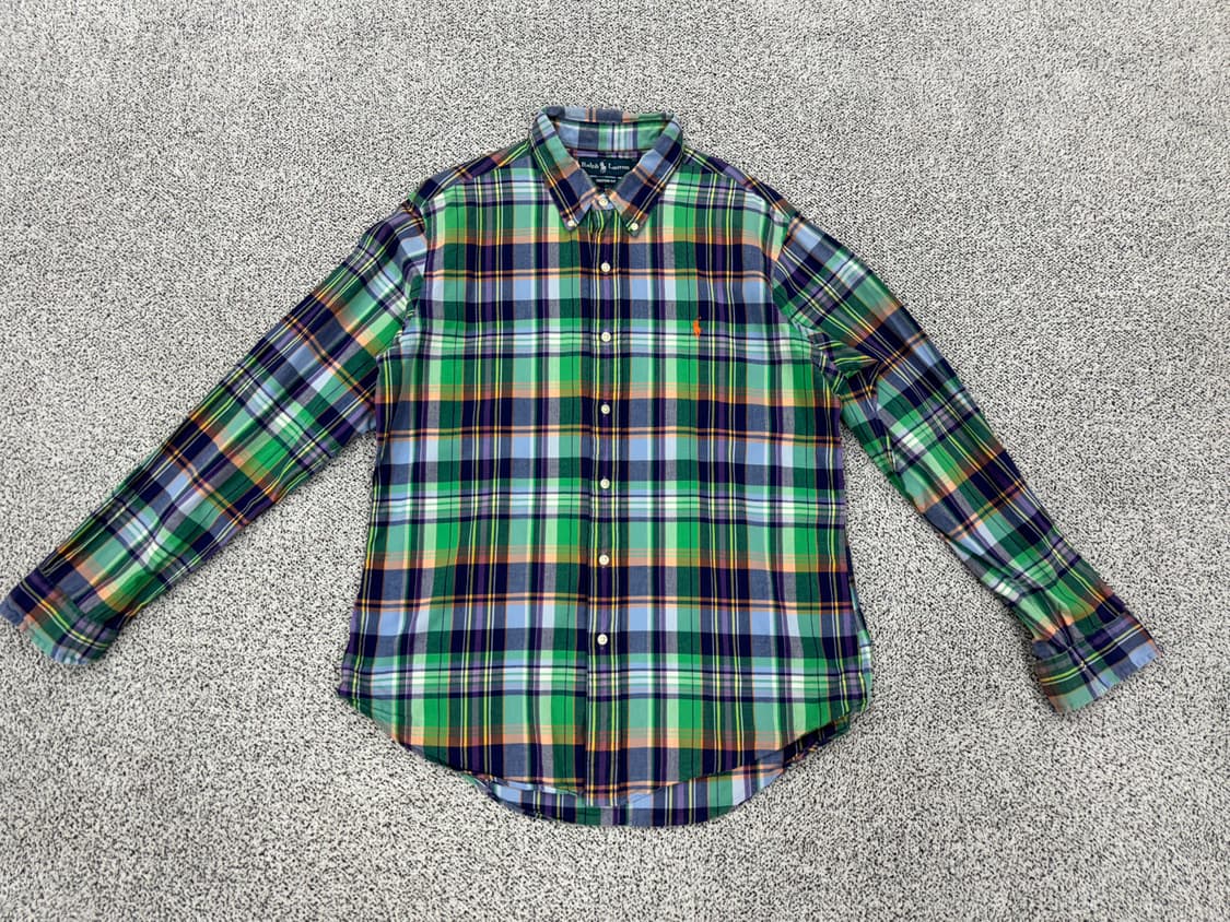 폴로 랄프로렌 체크셔츠 상품이미지1