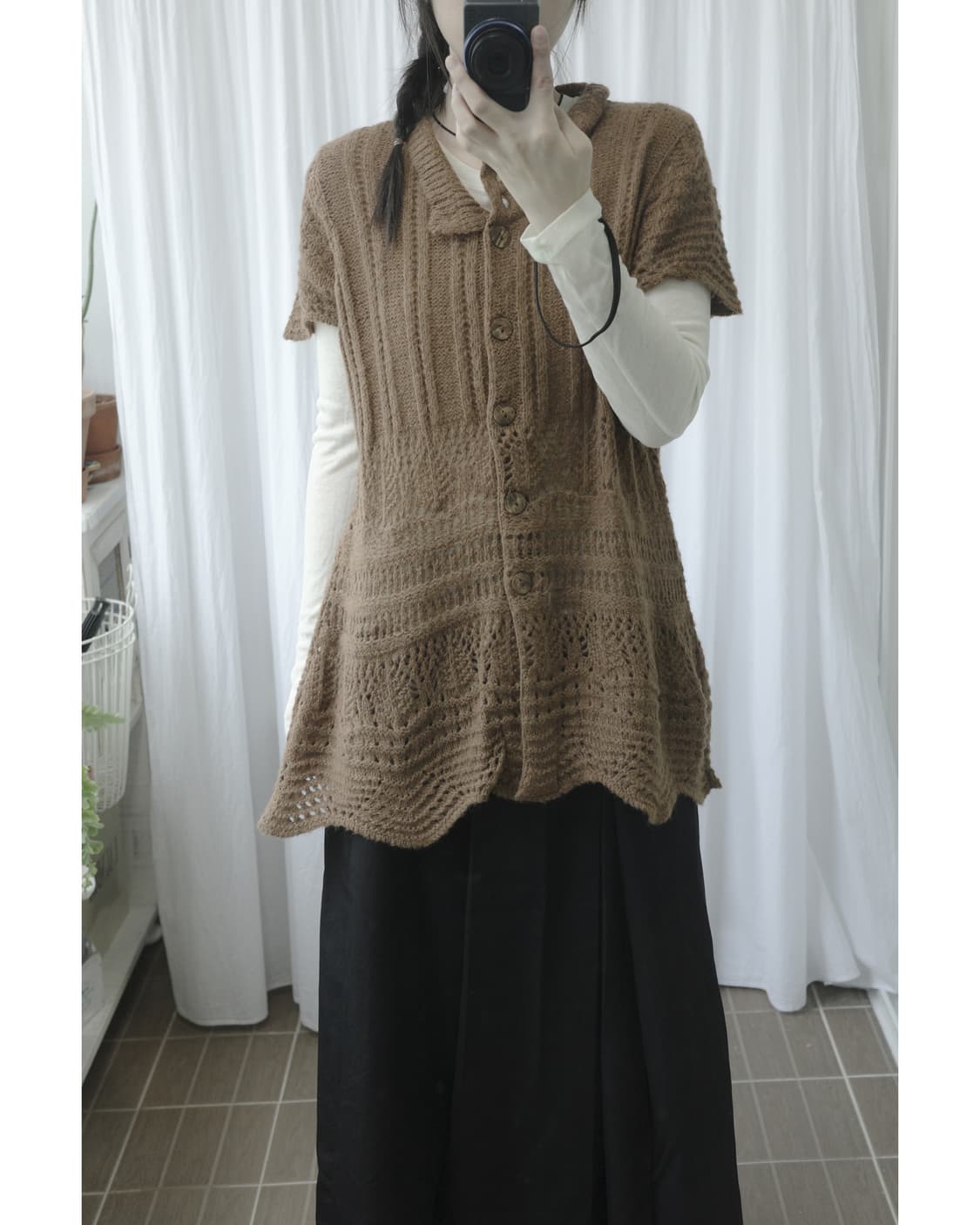 Vintage brown knit 상품이미지4