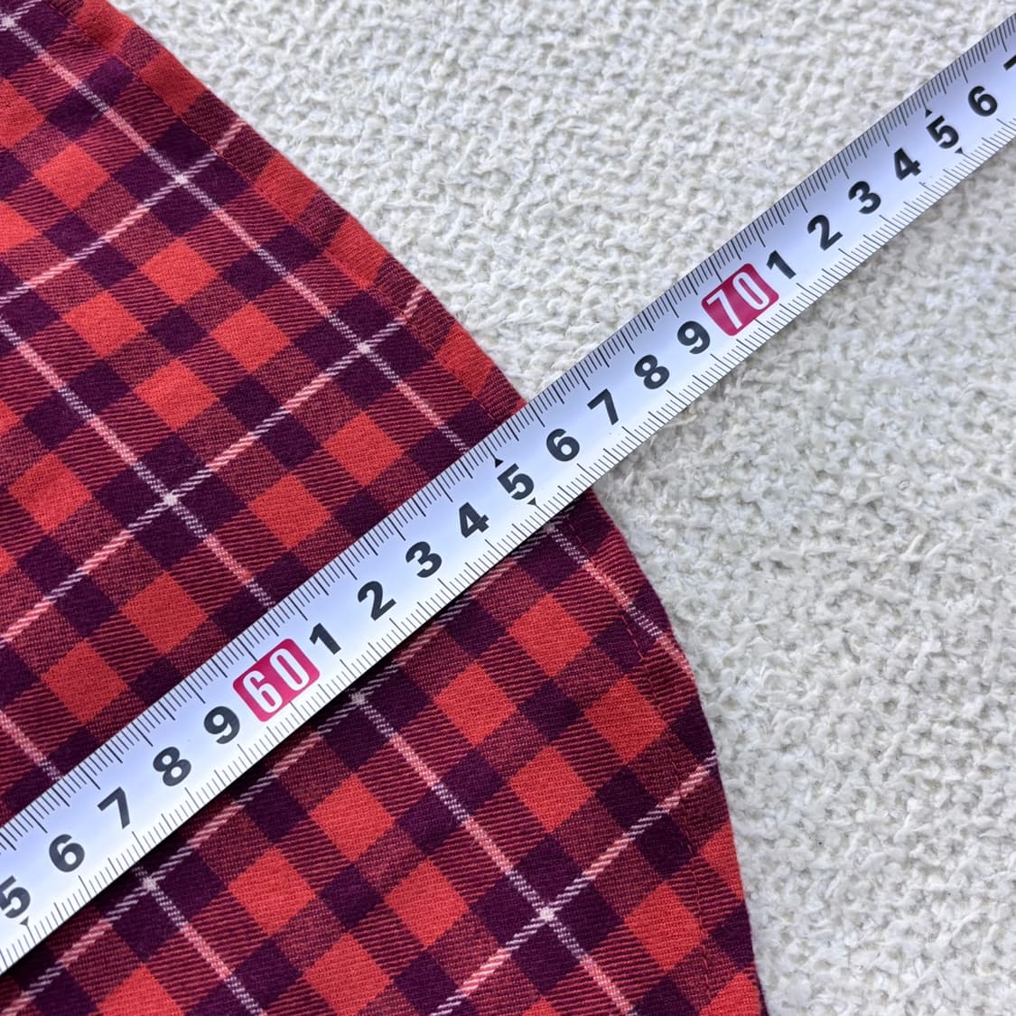 100 밀레골프 체크패턴 긴팔 셔츠 0424E 상품이미지5