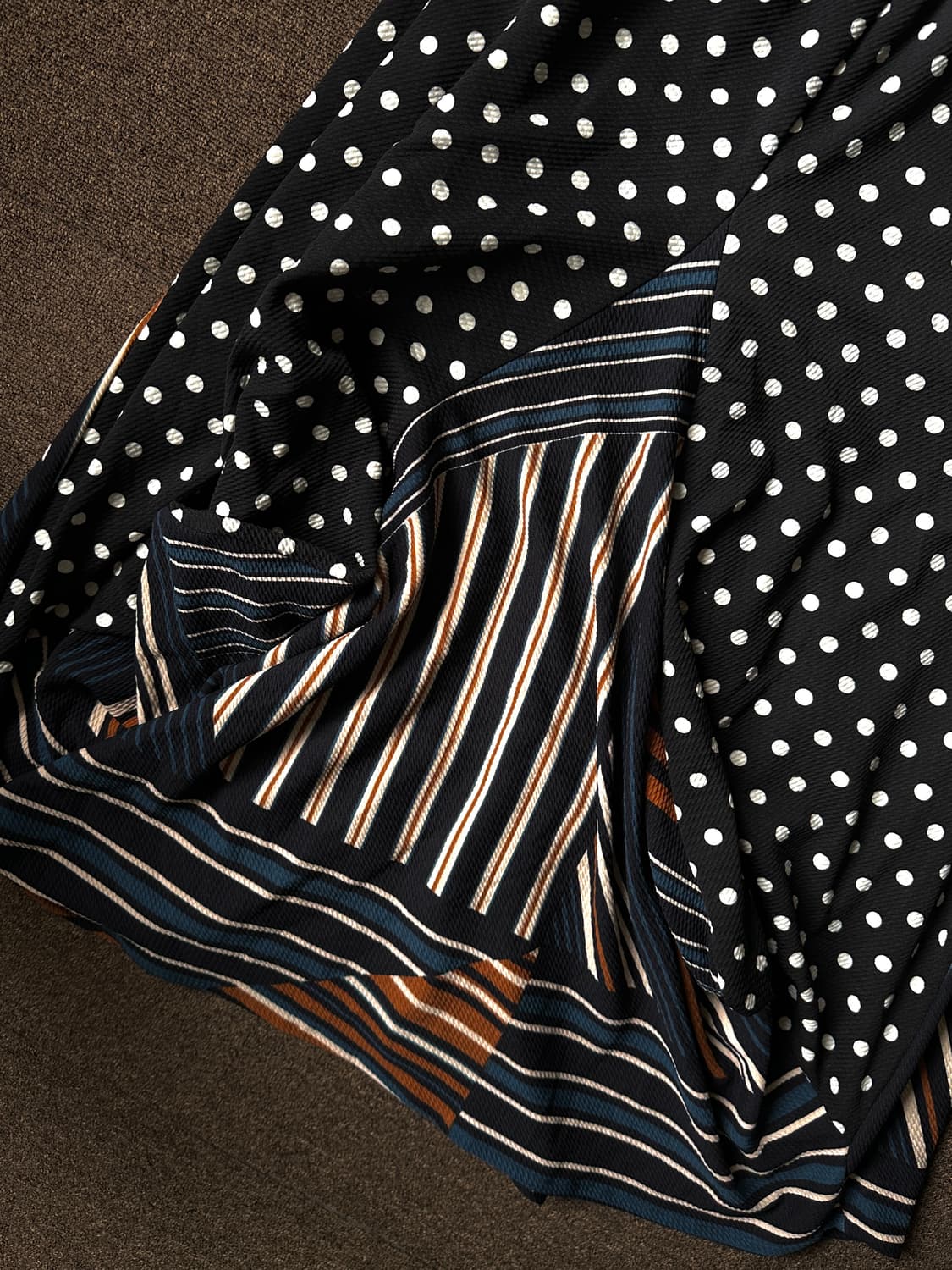 Pattern Torso 앱스트랙트 맥시 스커트 상품이미지10