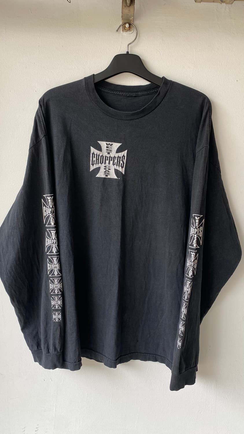 빈티지 90s 웨스트 코스트 차퍼스 롱슬리브 티셔츠 2xl xxl 상품이미지1