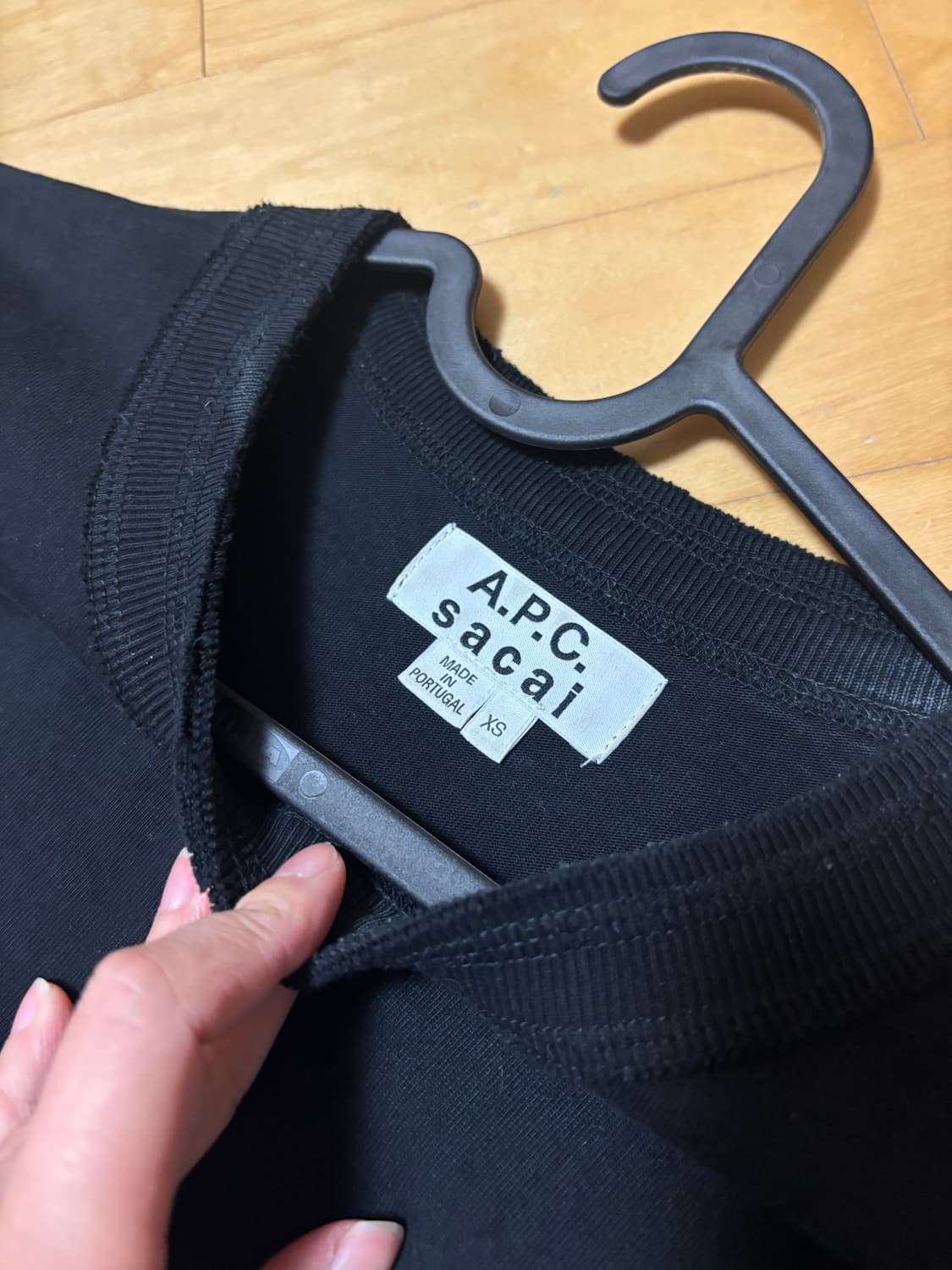 A.P.C. sacai 콜라보 반팔 XS 상품이미지2