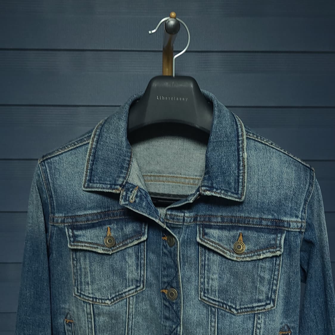 S ) 자라 여성 워싱 청자켓 상품이미지2