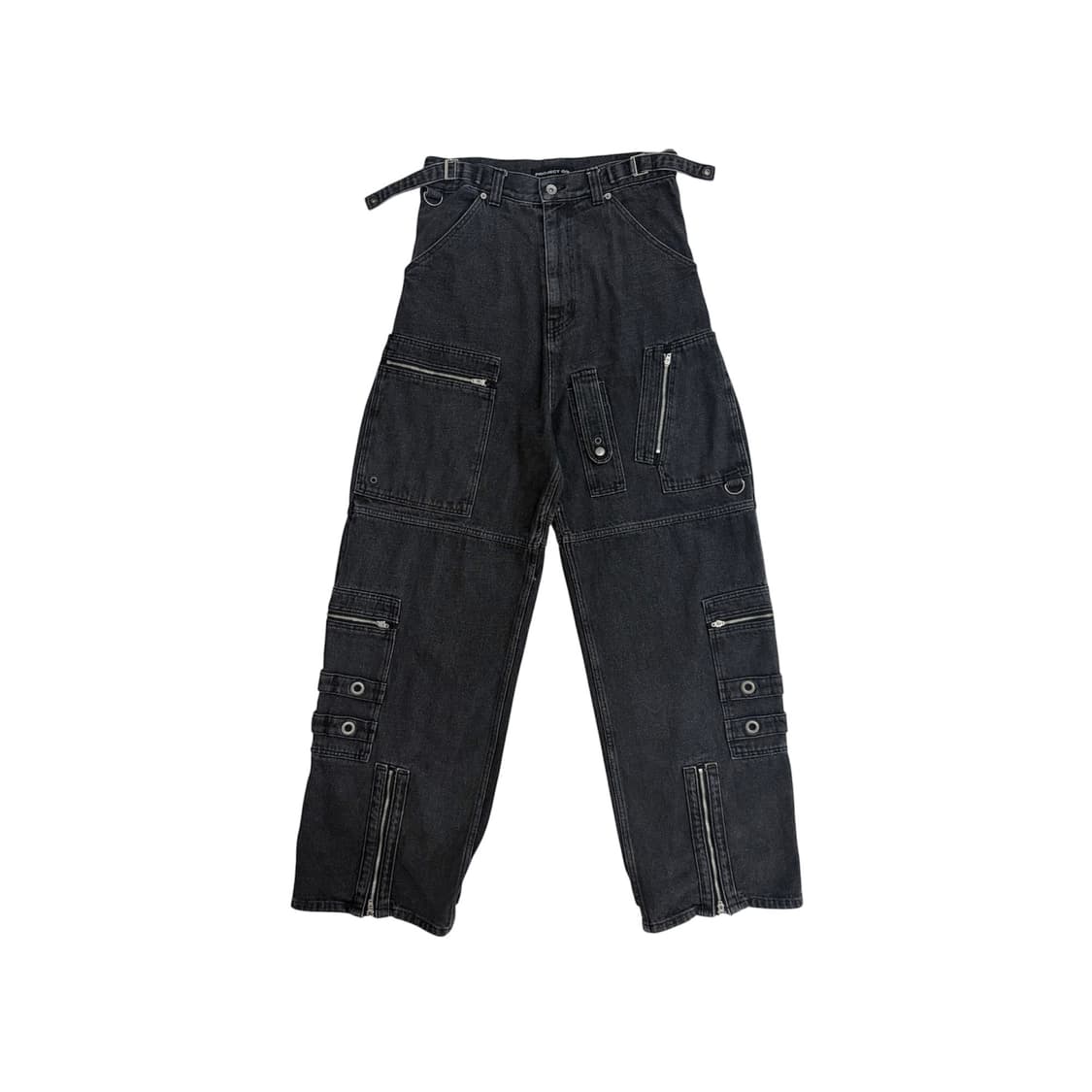 프로젝트 지알 PROJECT GR 플라이트 블랙 데님 팬츠 바지 (1) 상품이미지1