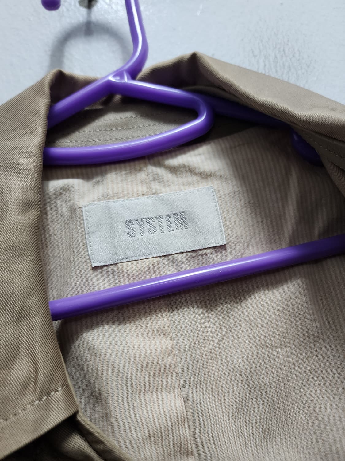 SYSTEM 시스템 트렌치코트 상품이미지8