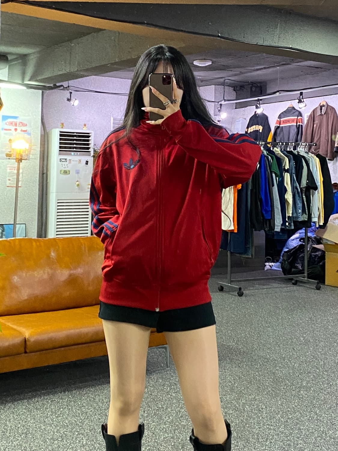 아디다스 파이어버드 버건디 네이비 트랙탑 B5227 상품이미지1