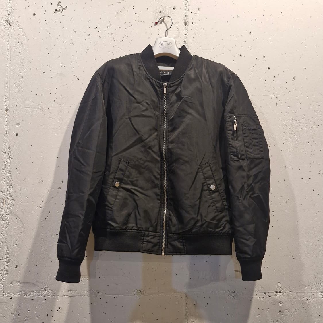 잭앤질 봄버 블루종 점퍼 95~100 상품이미지2