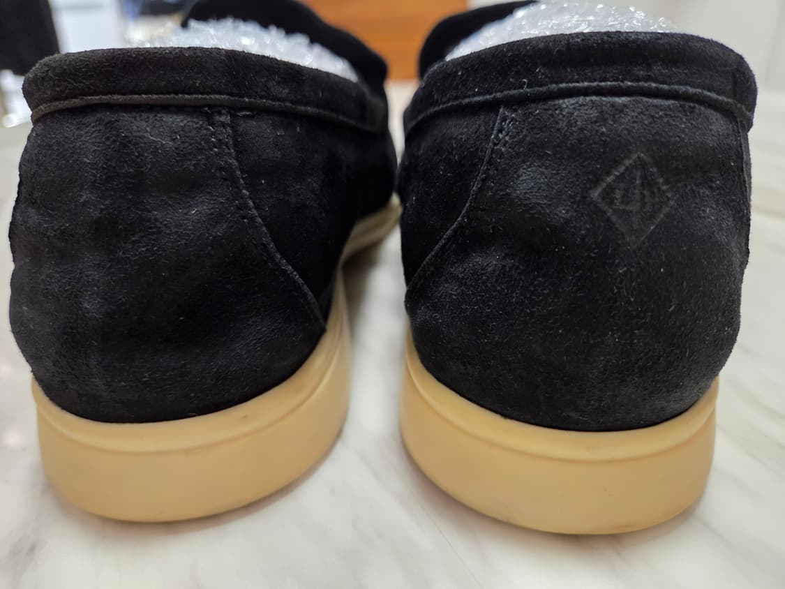 로로피아나 썸머참스 블랙 스웨이드 로퍼 상품이미지4