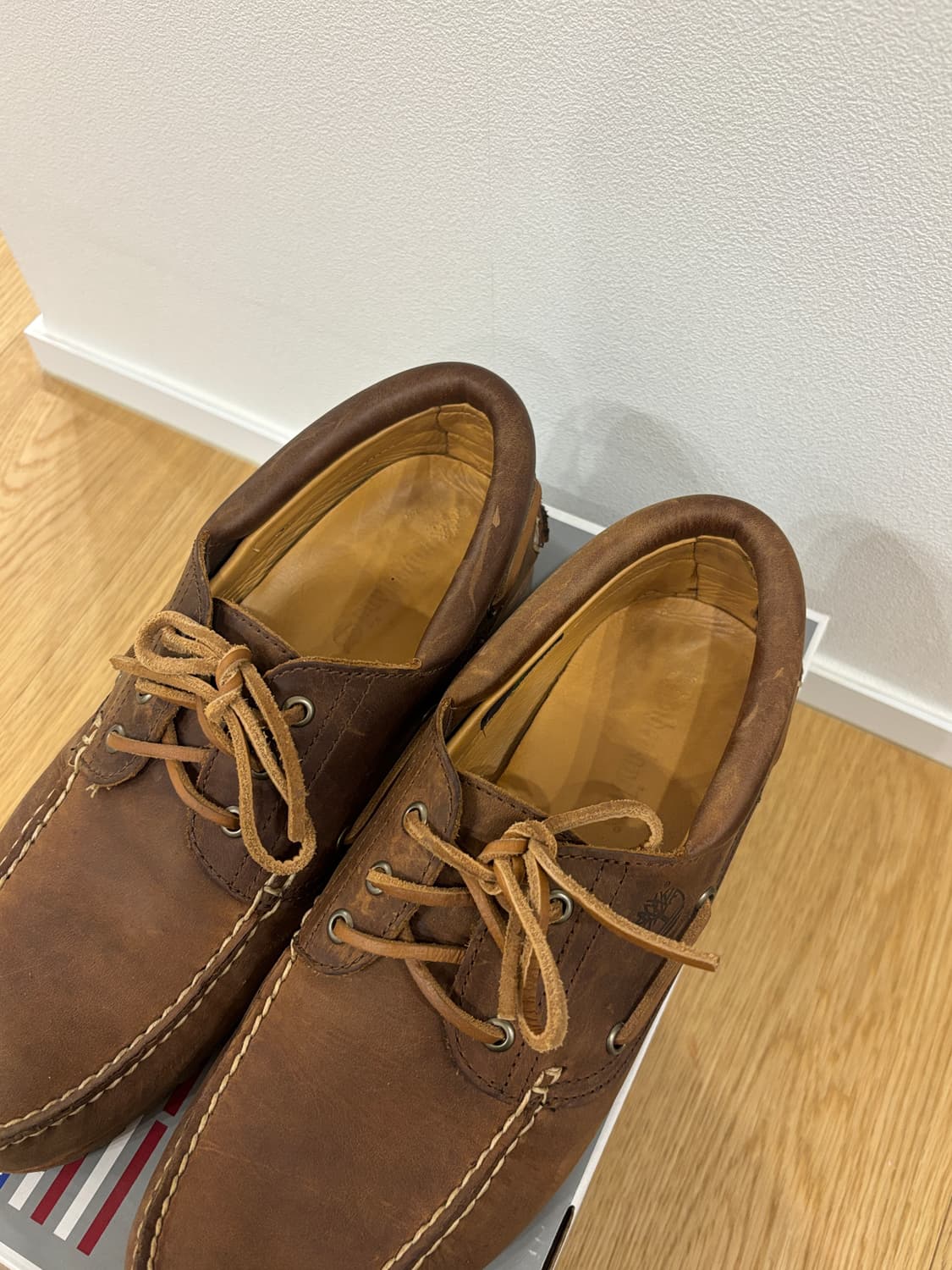 팀버랜드 3아이 보트슈즈 280 브라운 상품이미지6