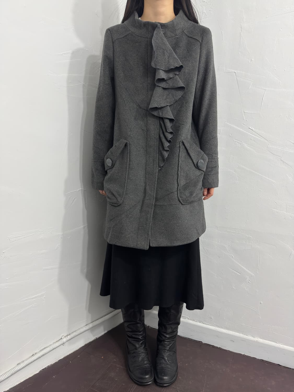 maliani lovely frill coat 상품이미지2