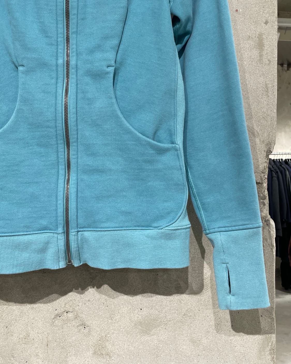 룰루레몬 민트 스쿠바 핑거홀 후디 집업 상품이미지5