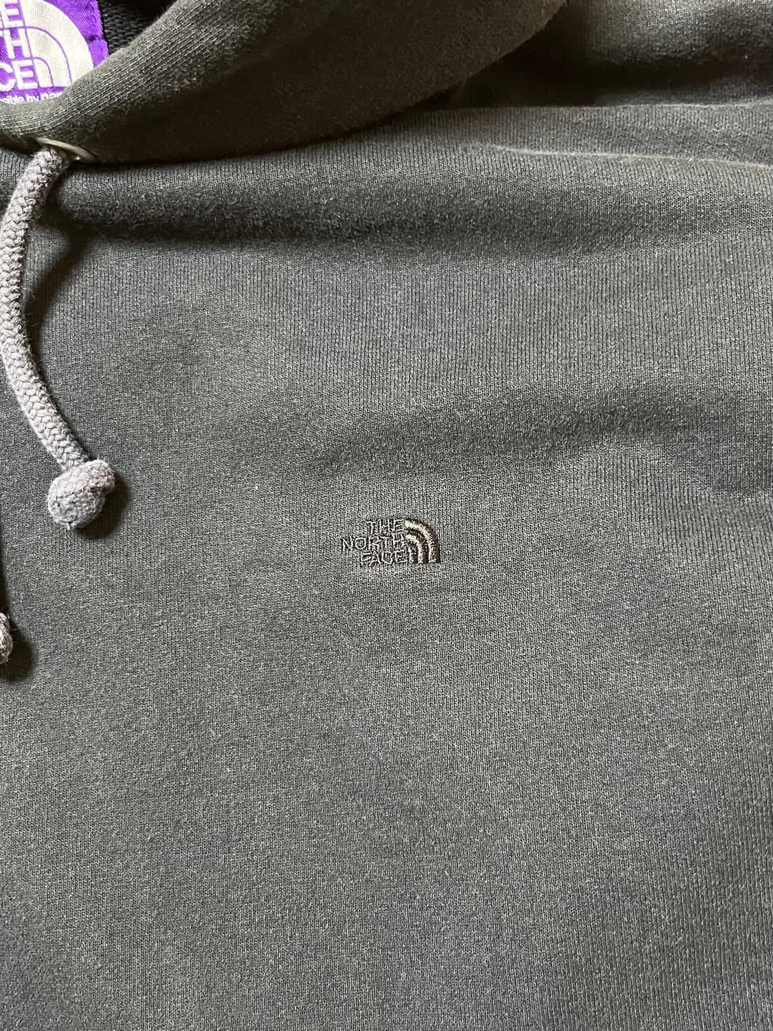 노스페이스 퍼플라벨 마운틴 스웨트 파카 후디 블랙XL 상품이미지3