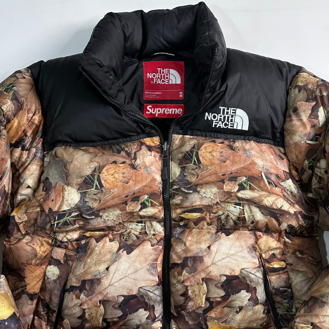 슈프림x노스페이스 낙엽 눕시  상품이미지2