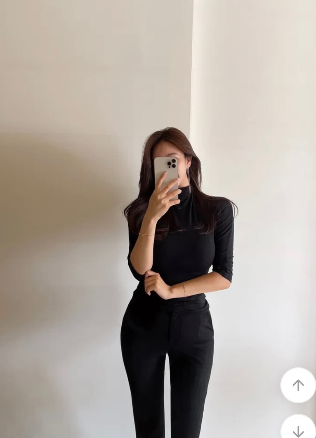 FW 슬림업 롱 세미 부츠컷 슬랙스 (새상품) 상품이미지1