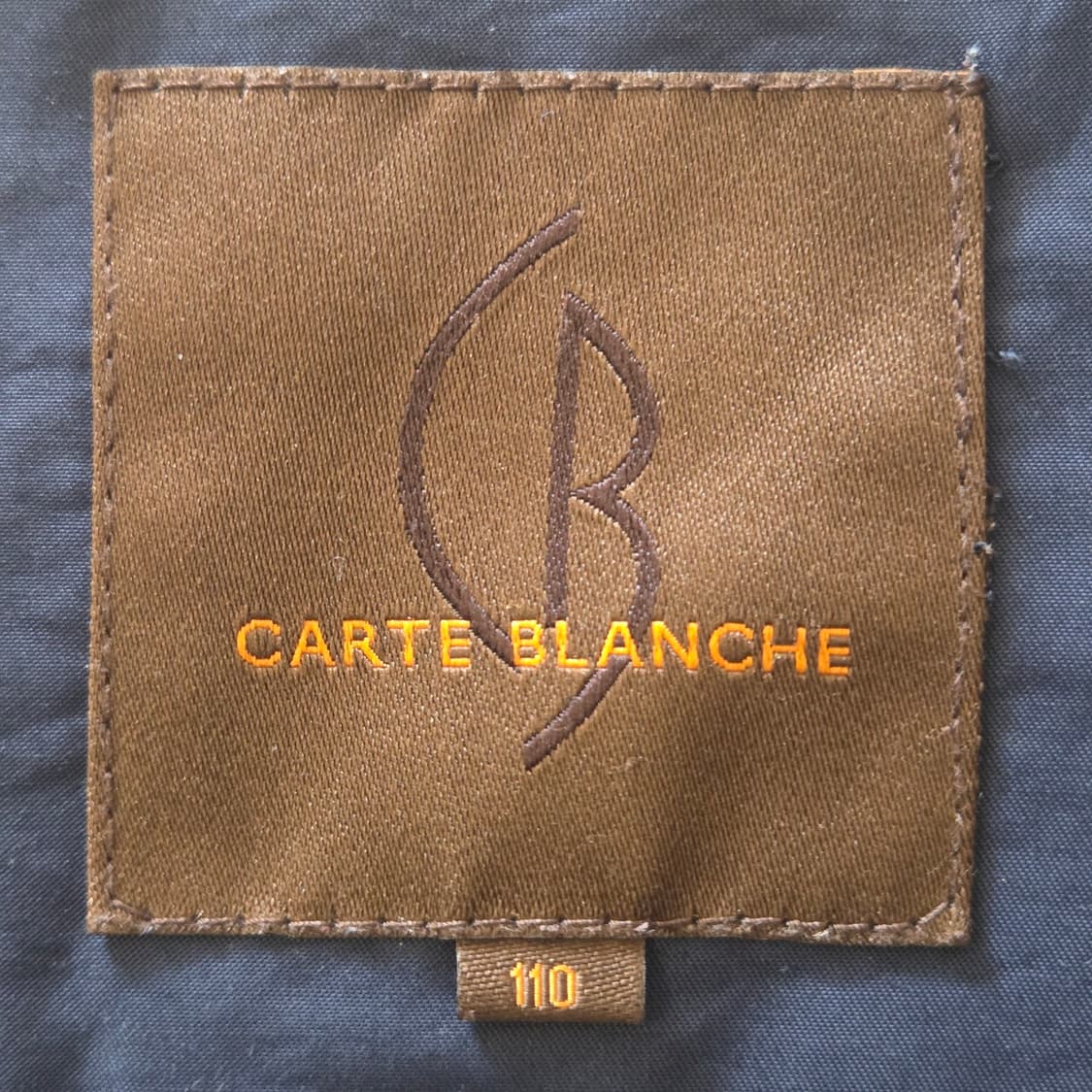 Carte Blanche 까르뜨블랑슈 블루종 자켓 네이비 110 상품이미지5