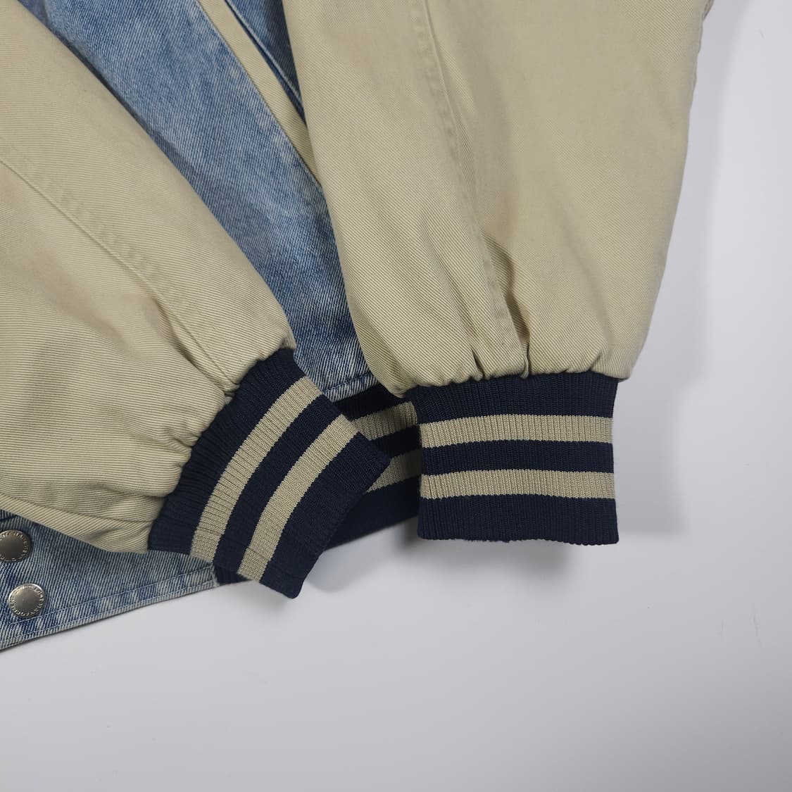 LMC 데님 바시티 자켓 상품이미지6