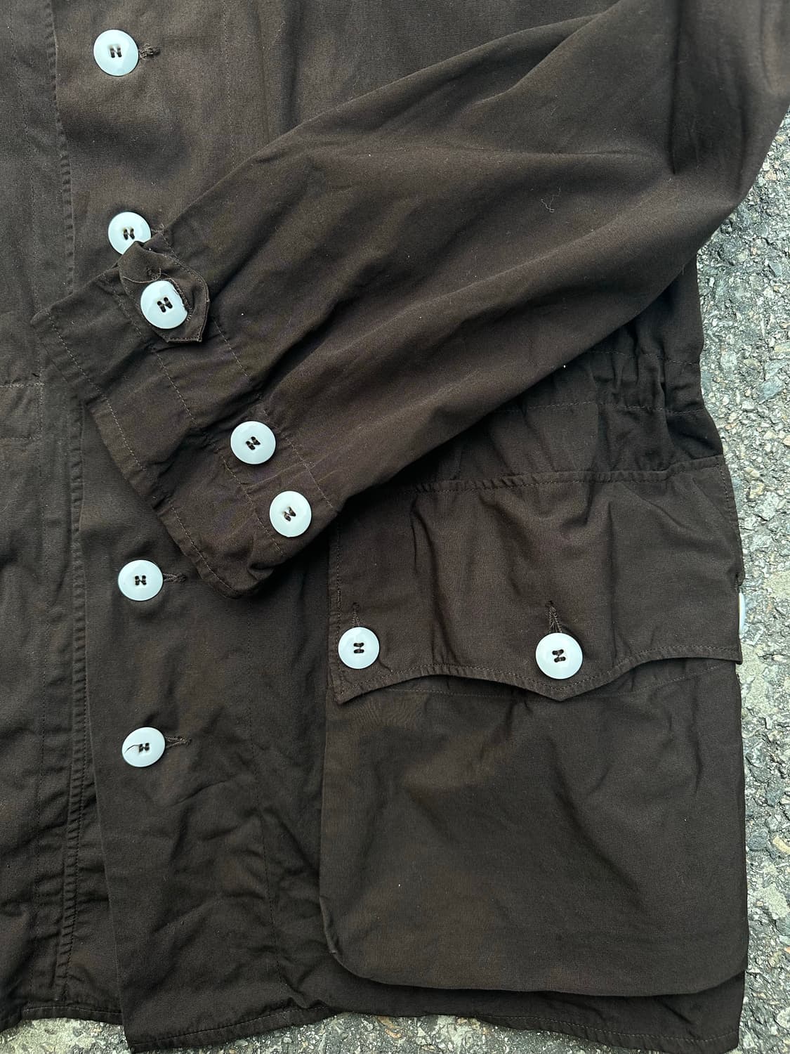 빈티지 M62 스웨디시 스노우 파카 브라운 상품이미지3