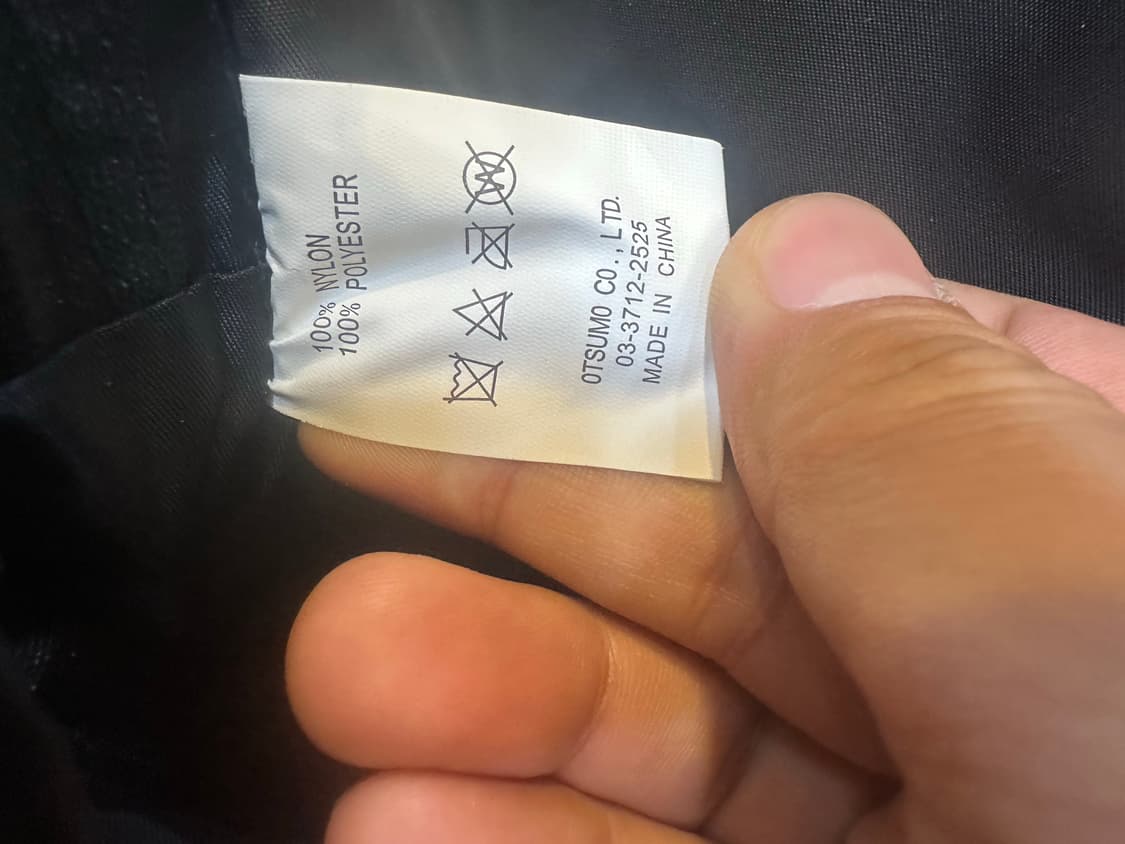 휴먼메이드 블랙 백팩 상품이미지4