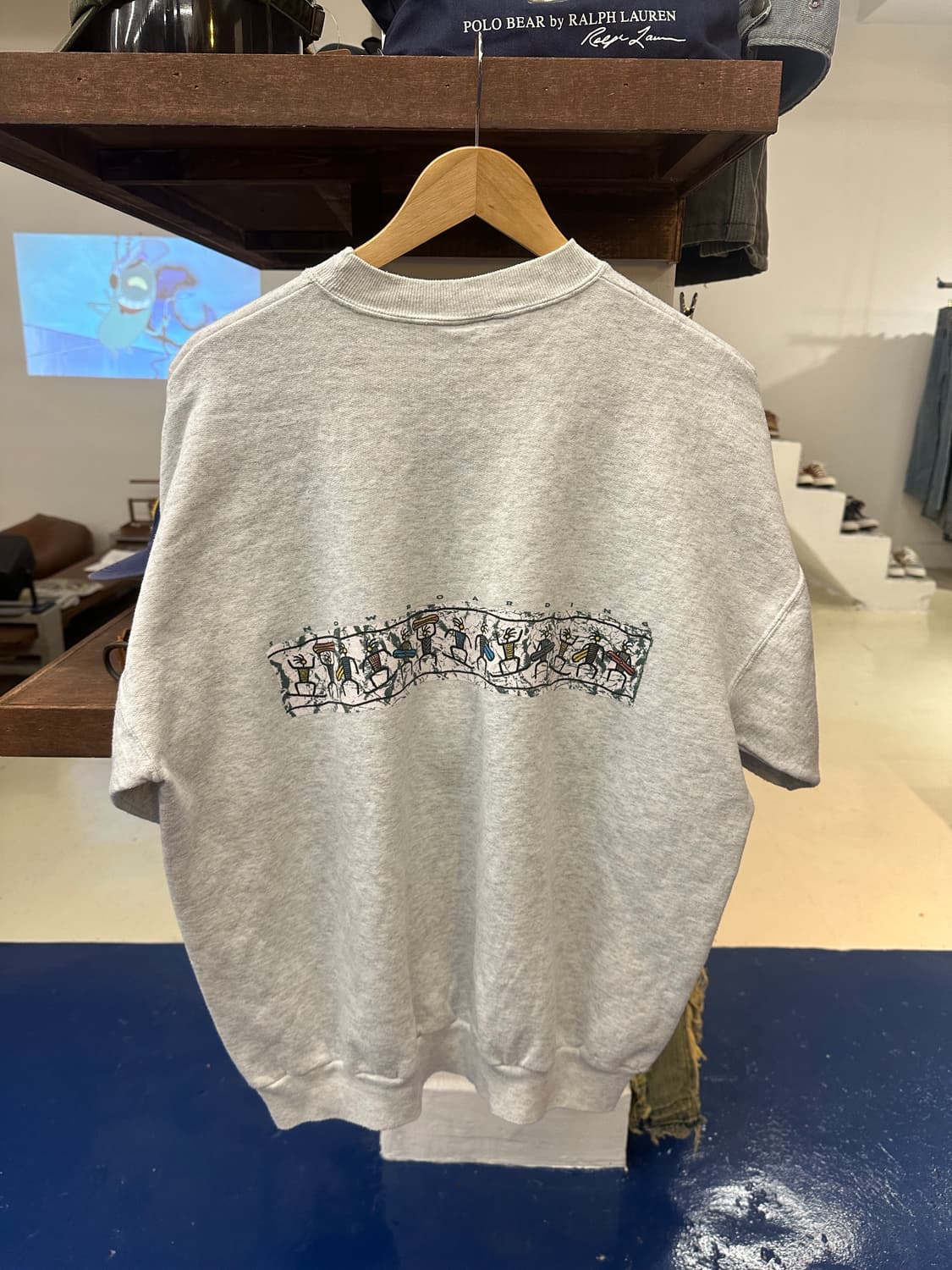 Hanes hawaii surf 컷오프 스웻셔츠 상품이미지5