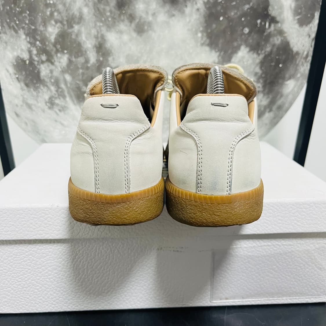 정품 39) 마르지엘라 페인팅 독일군 스니커즈 250~255 상품이미지4