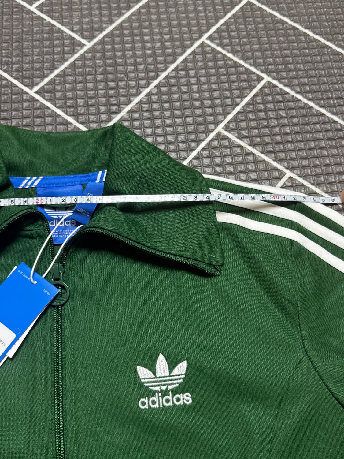 새상품 아디다스 유로파 트랙탑 져지 그린 상품이미지6