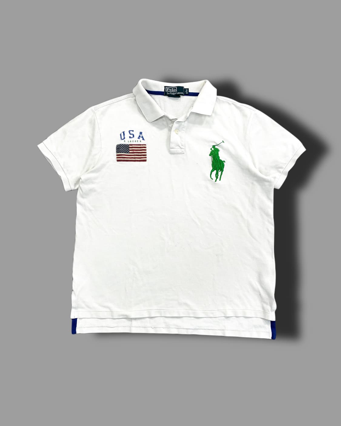 폴로 랄프로렌 빅포니 치프키프 USA 성조기 pk L 상품이미지4