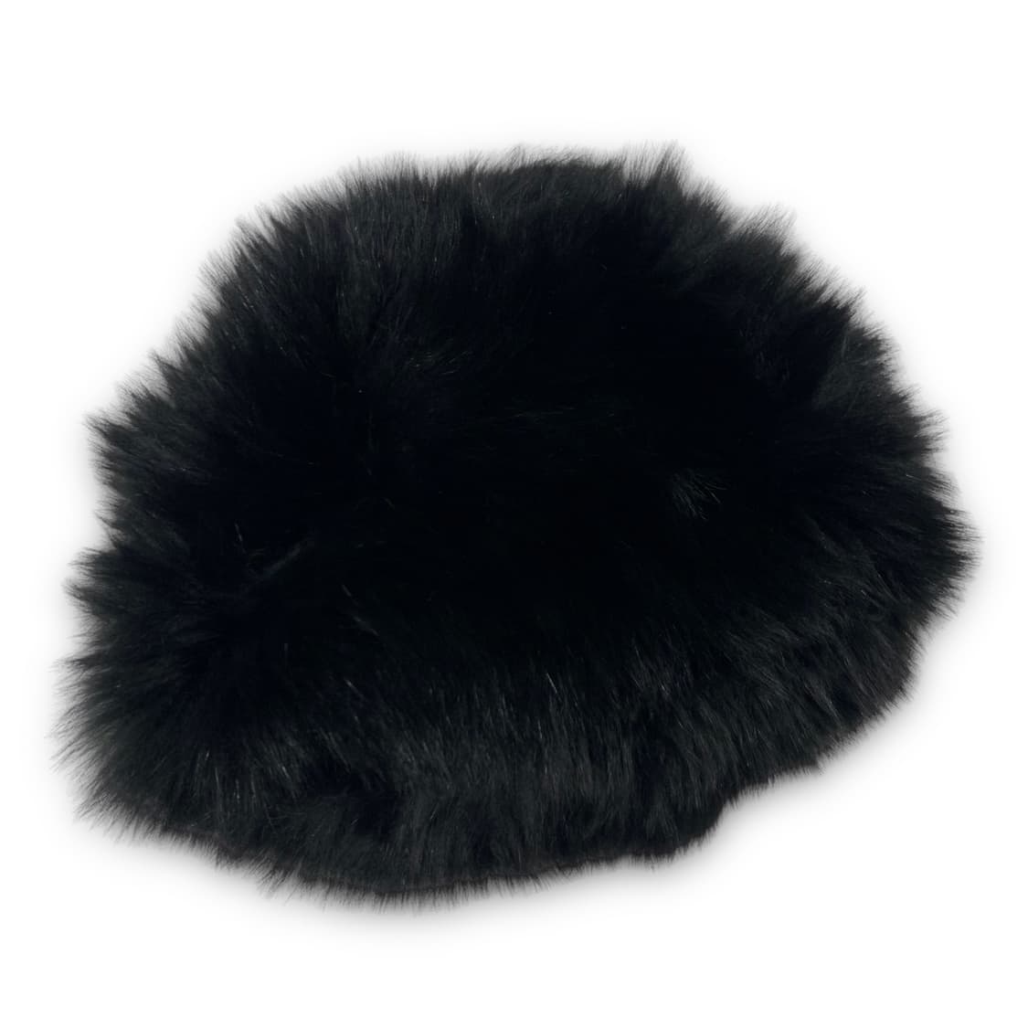 StretchFur 래빗 퍼 다크 락시크 비니 상품이미지1