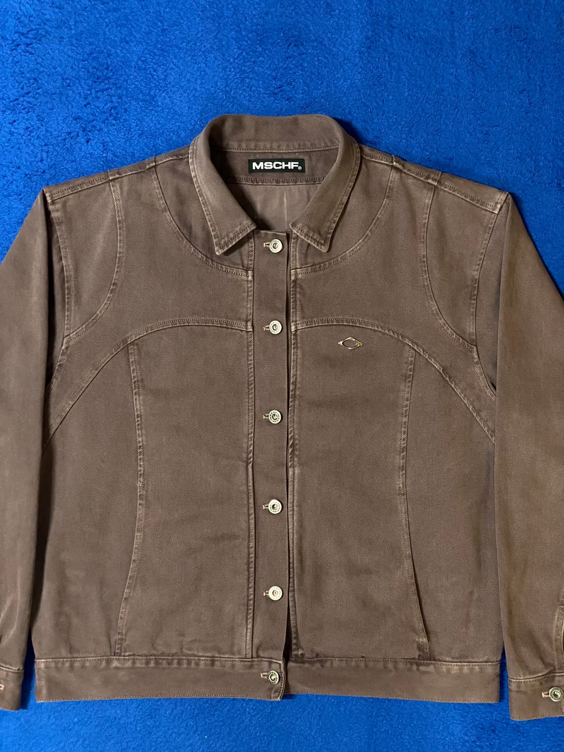 MISCHIEF 미스치프 트러커 자켓 로즈브라운 L 상품이미지2