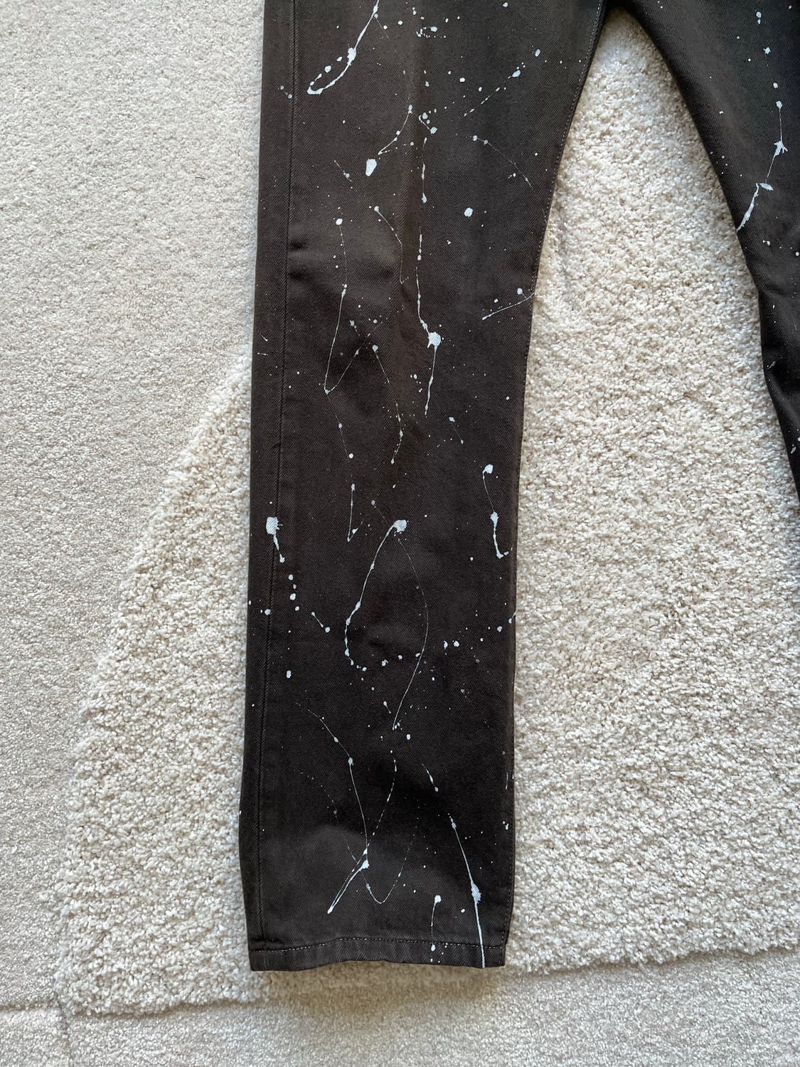 리바이스 501 페인팅 데님 브라운 (29-30) 상품이미지5