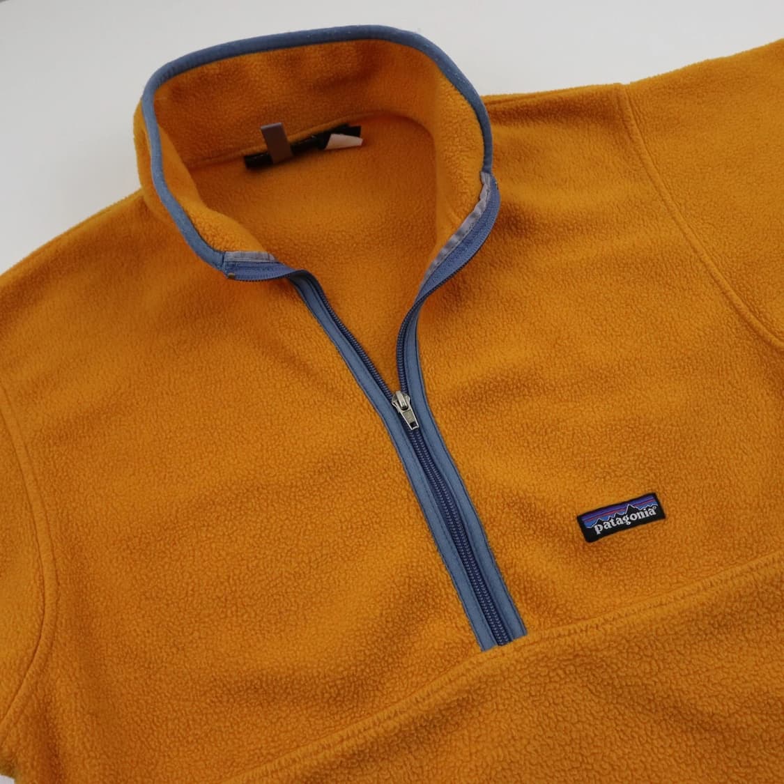 90s 파타고니아 신칠라 마수피얼 플리스 풀오버 망고 오렌지 상품이미지4