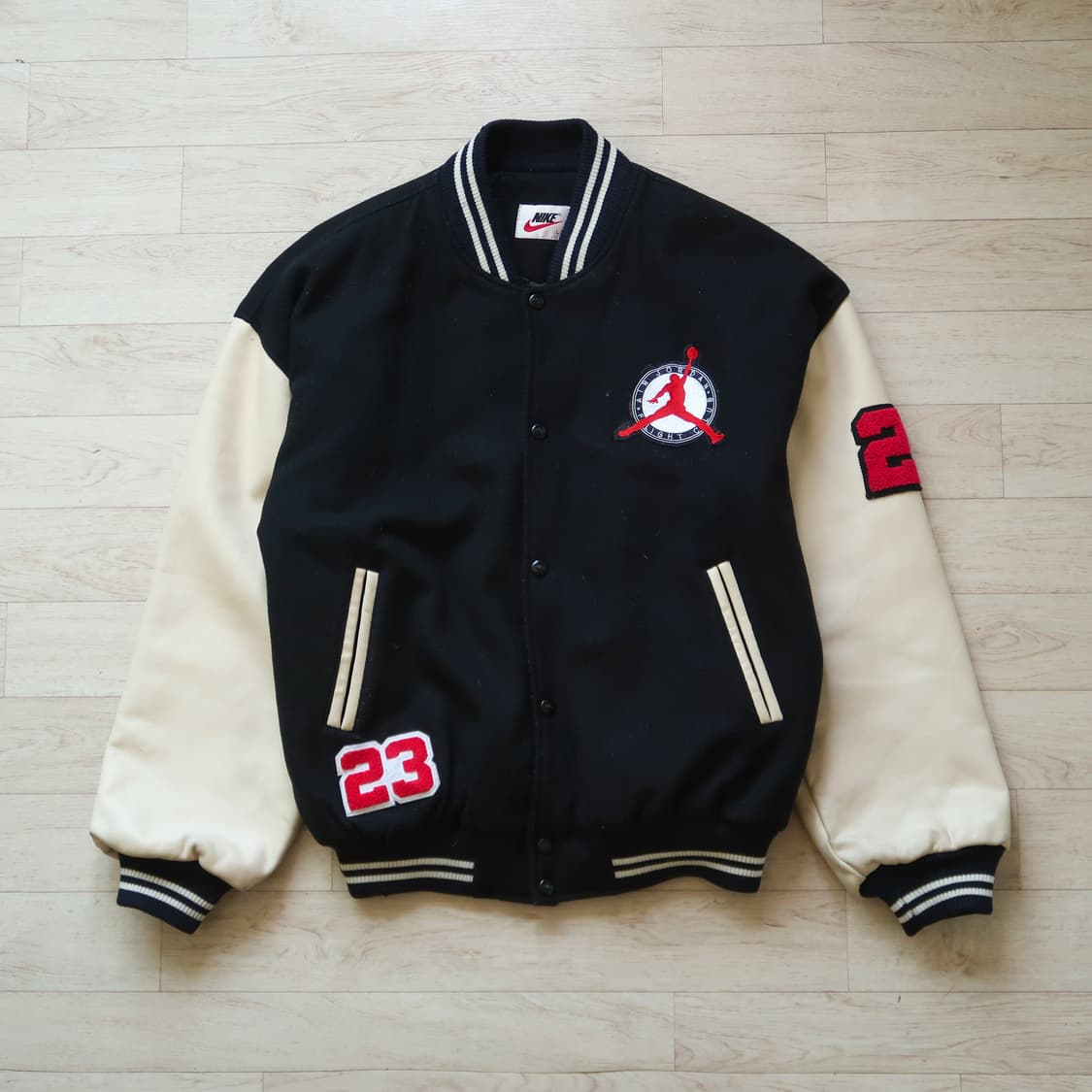 빈티지 90s OG 나이키 조던 바시티 자켓 상품이미지1