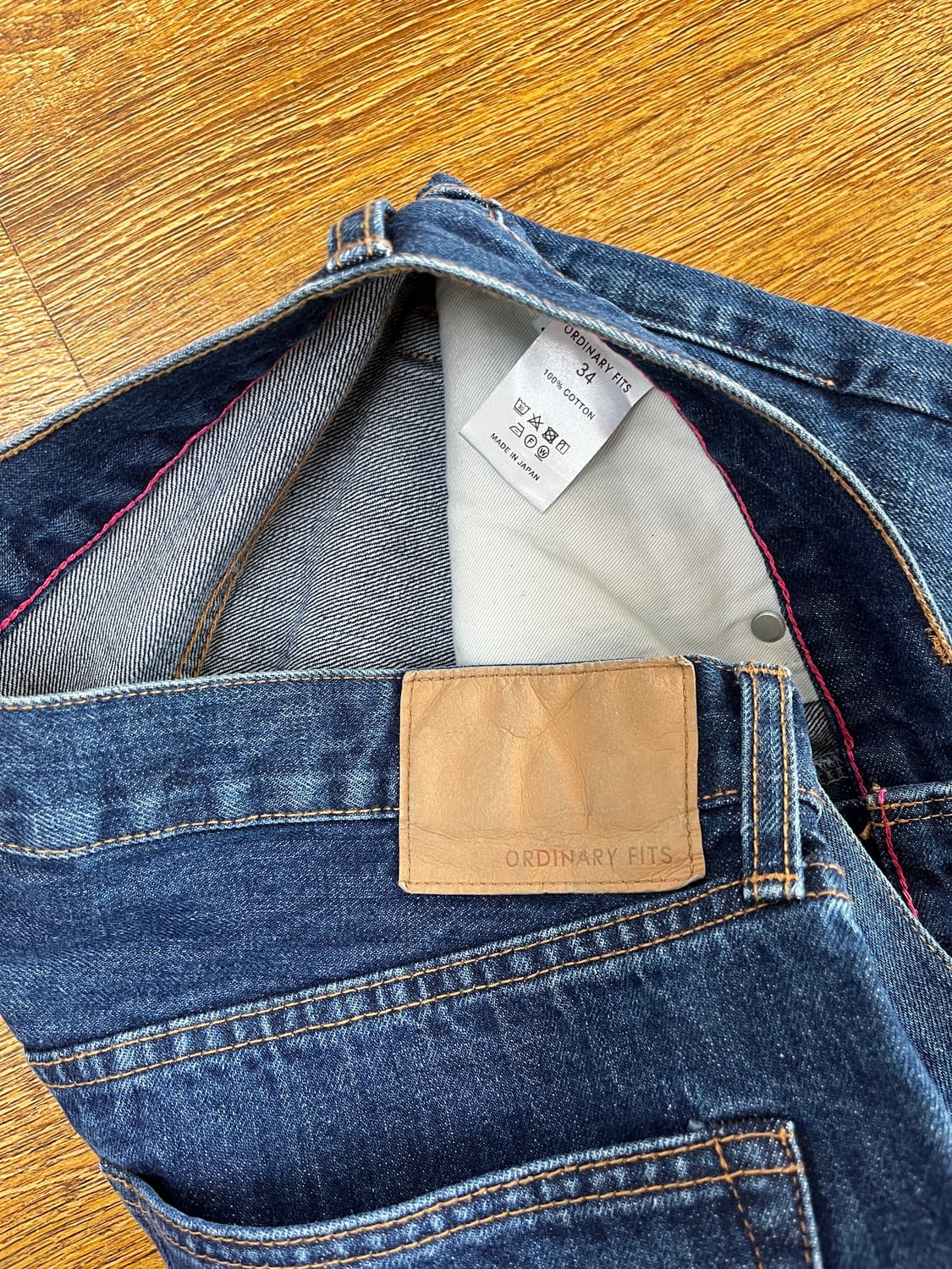 오디너리핏츠 데님 청바지 - 34 상품이미지5