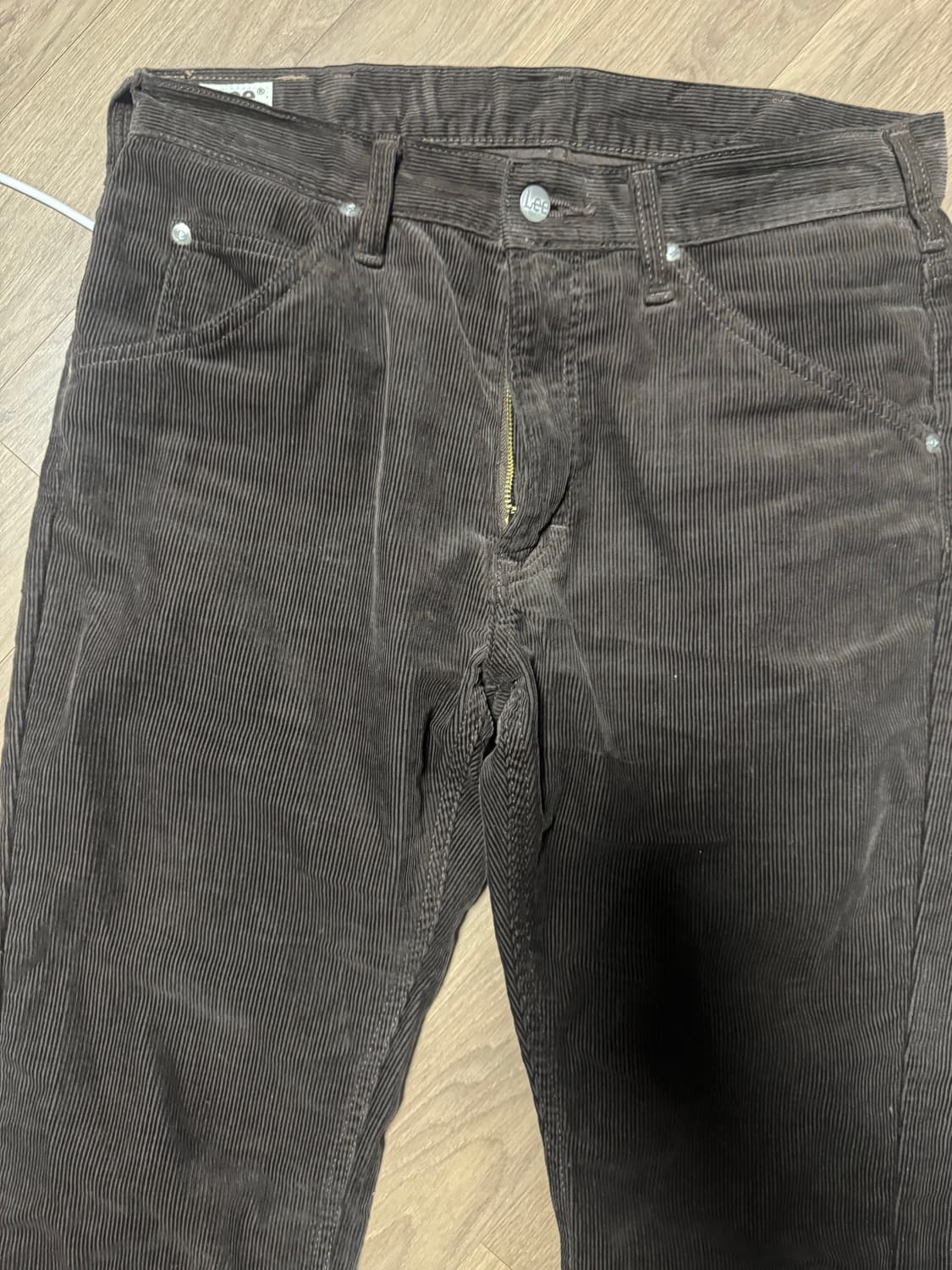 Lee 코듀로이 부츠컷 M 다크브라운 상품이미지2