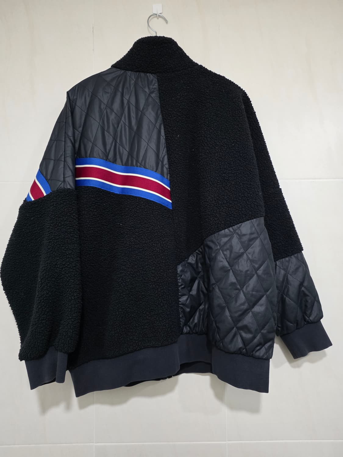 나이키 블랙 퀼팅 플리스 뽀글이 자켓 [M사이즈] 상품이미지2