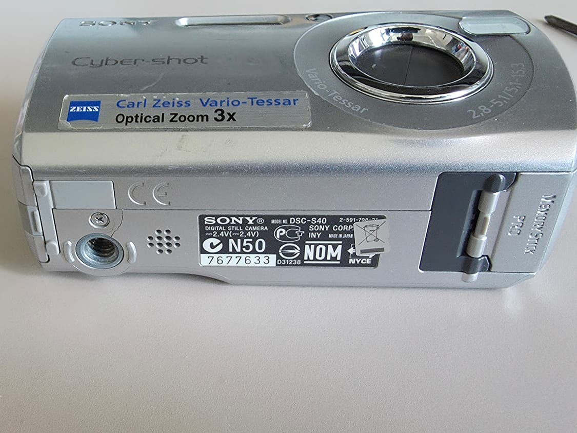 소니 사이버샷 DSC-S40 빈티지 디지털카메라 상품이미지5