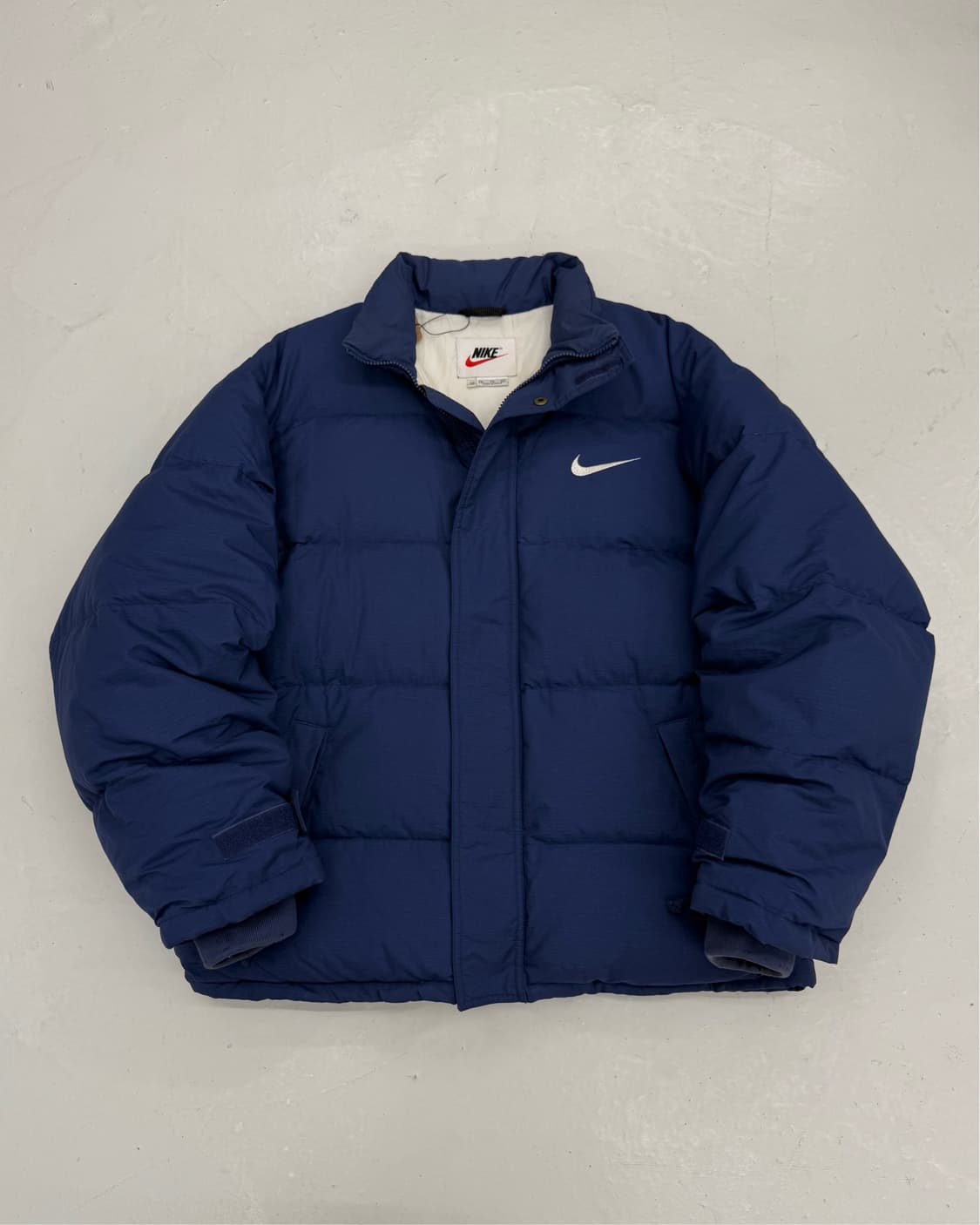 나이키 90s 네이비 덕다운 립스탑 패딩 점퍼 상품이미지1