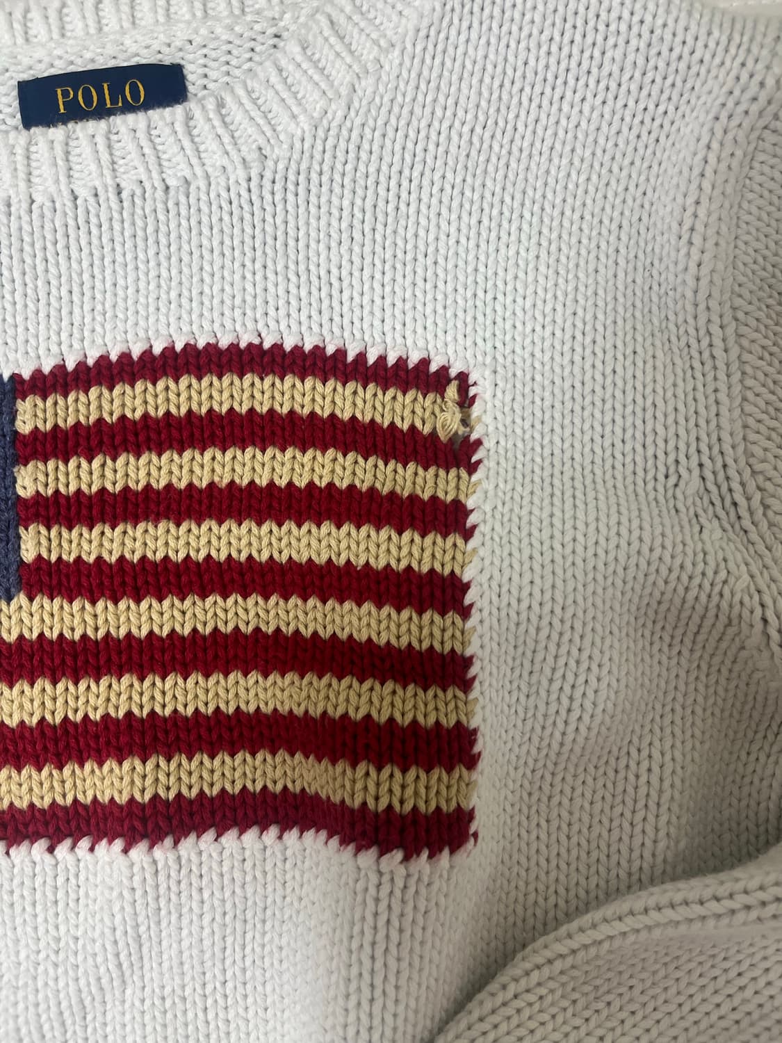 폴로 걸즈 성조기 니트 XL 상품이미지2