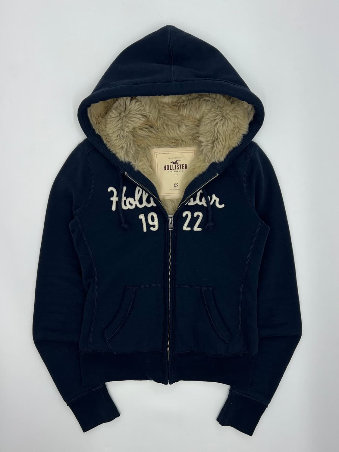 홀리스터 퍼 후드집업 상품이미지1