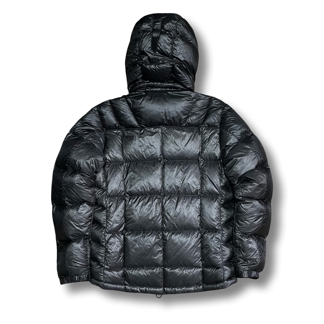 [M] 몽벨 EX1000 경량 다운 패딩 블랙 후드 상품이미지5