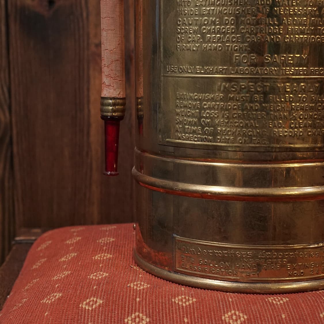 1950년 USA 황동 부동액 소화기 상품이미지4