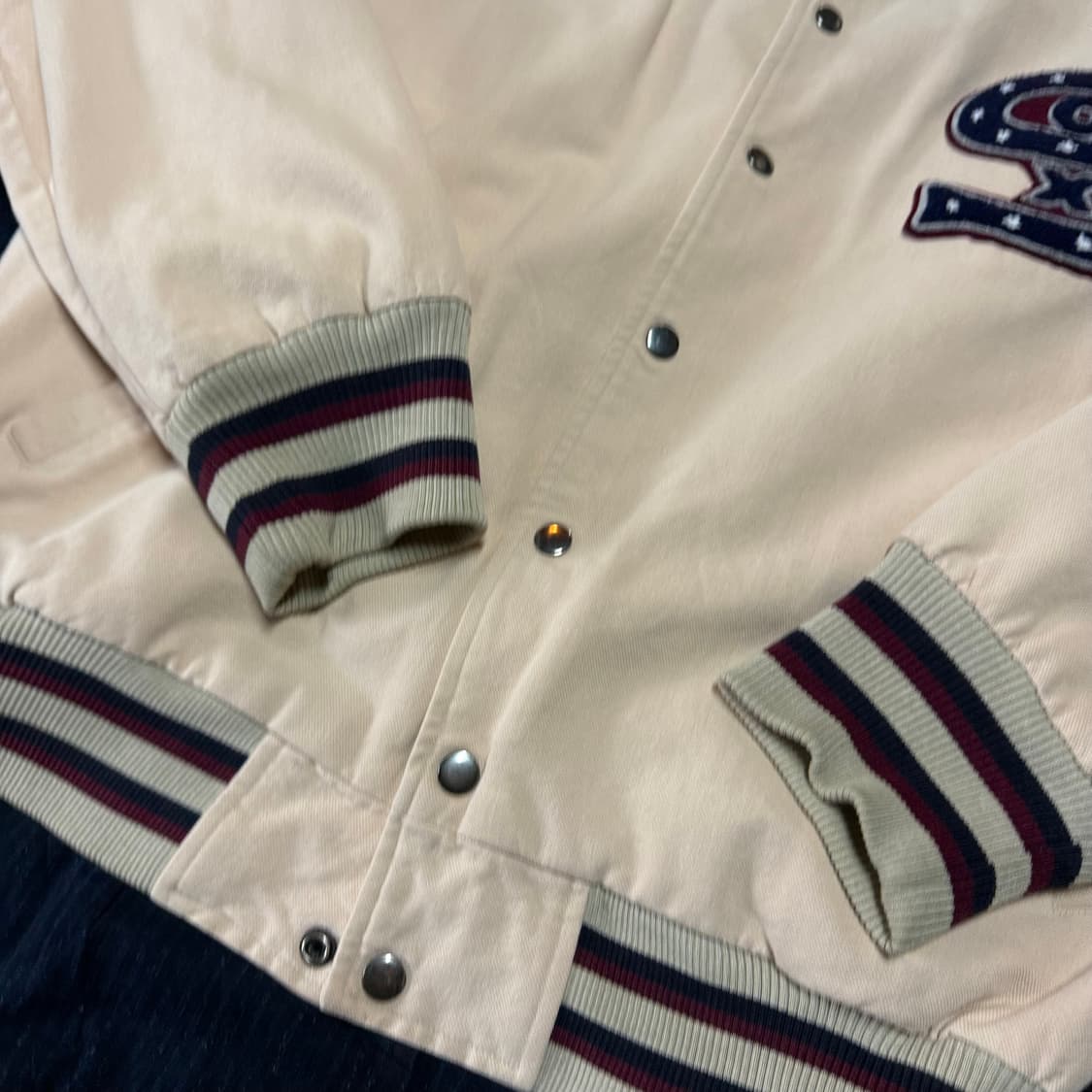 MLB 1917 시카고화이트삭스 심볼 패치 바시티자켓 105 상품이미지4