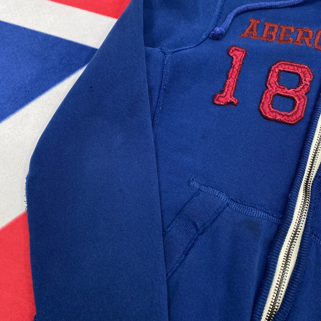 아베크롬비 후드집업 S 실측 M  상품이미지4