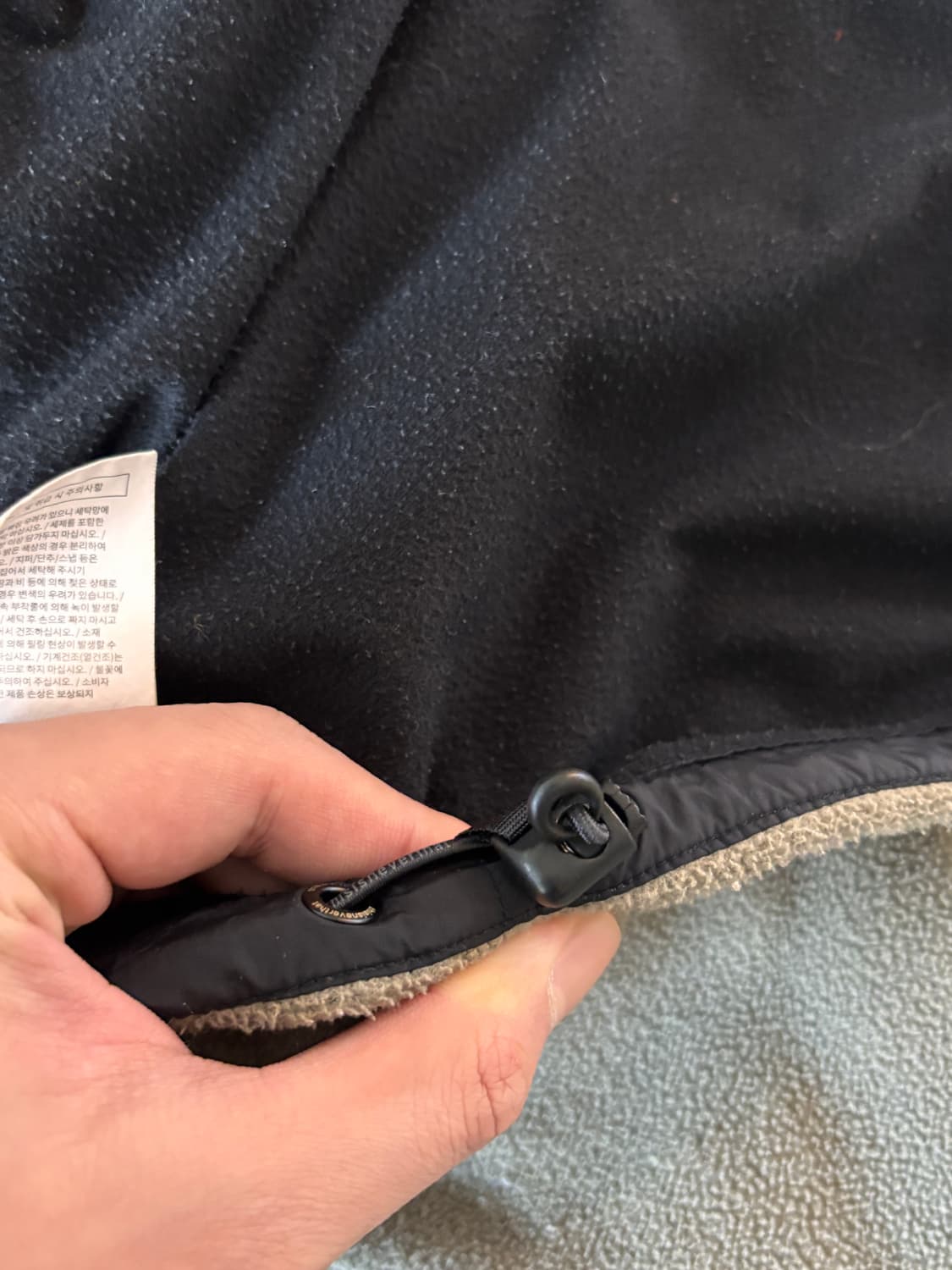 디스이즈네버댓 X 고어텍스 집업 플리스 자켓 M 후리스 상품이미지7